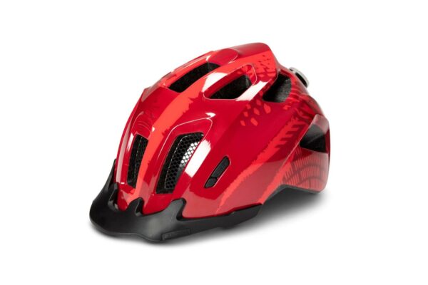 CUBE Helm ANT red splash
