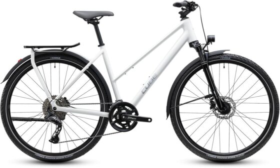 Cube Kathmandu Pro metallicwhite´n´chrome