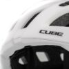 CUBE Helm ROAD RACE white