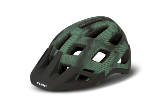 CUBE Helm BADGER green