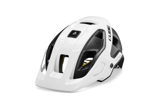 CUBE Helm STROVER white´n´black