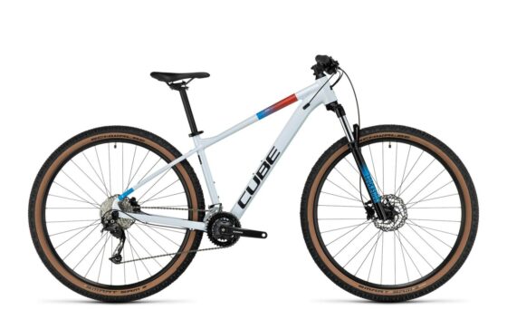 Cube Aim SLX white´n´blue´n´red 2023