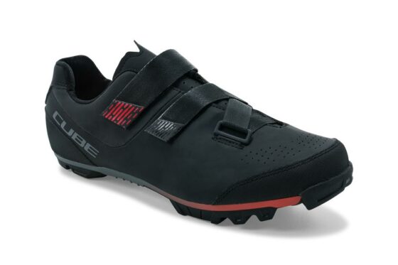 CUBE Schuhe MTB PEAK black´n´red