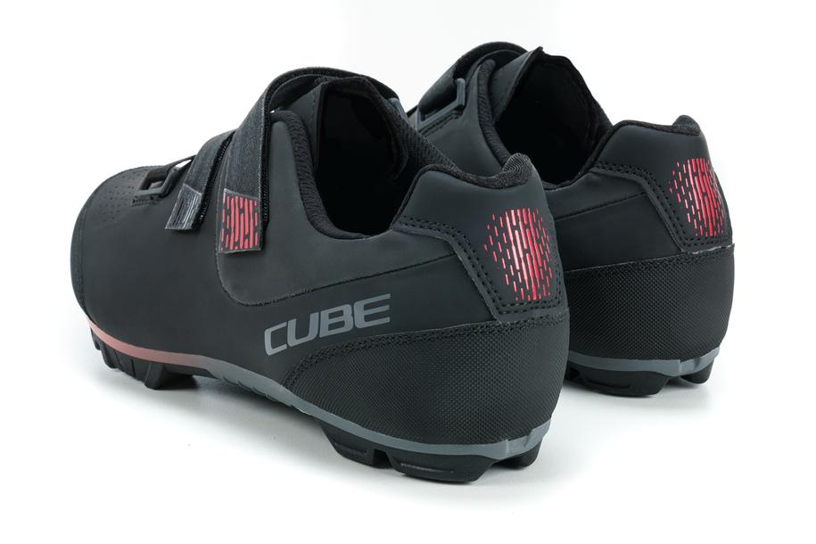 CUBE Schuhe MTB PEAK black´n´red