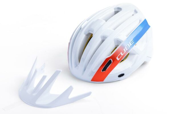 CUBE Helm OFFPATH Teamline white