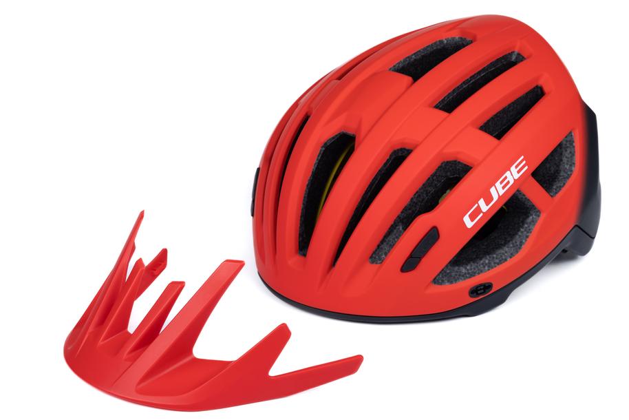 CUBE Helm OFFPATH red
